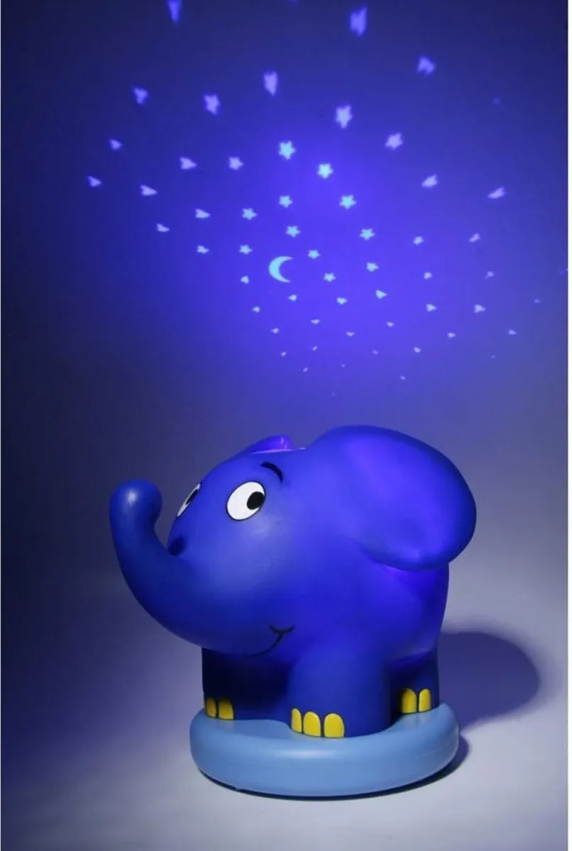 Ansmann Die Maus LED Sterrenlamp Olifant - Blauw/Groen - afbeelding 3 van 6