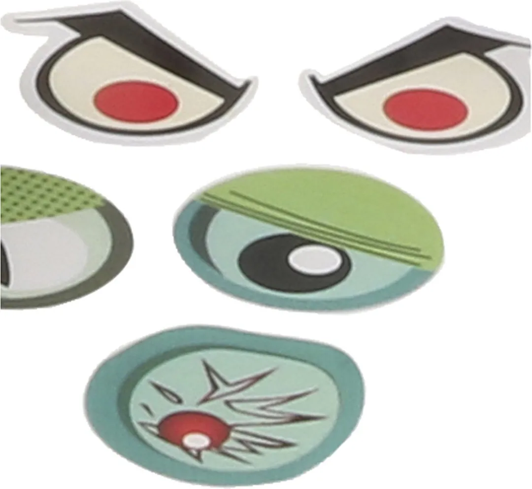Creativ Company Stickers Rol Ogen & Snorren 2000 Stuks - Multicolor
