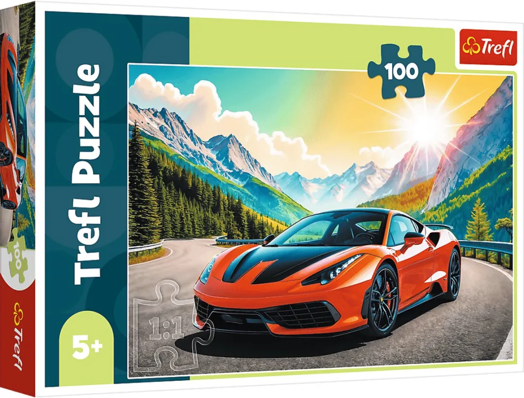 Trefl Voertuigen Puzzle 100 Stuks