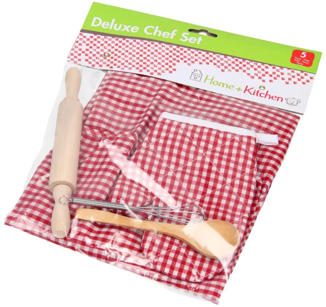 Johntoy Chef Speelset Deluxe - Rood