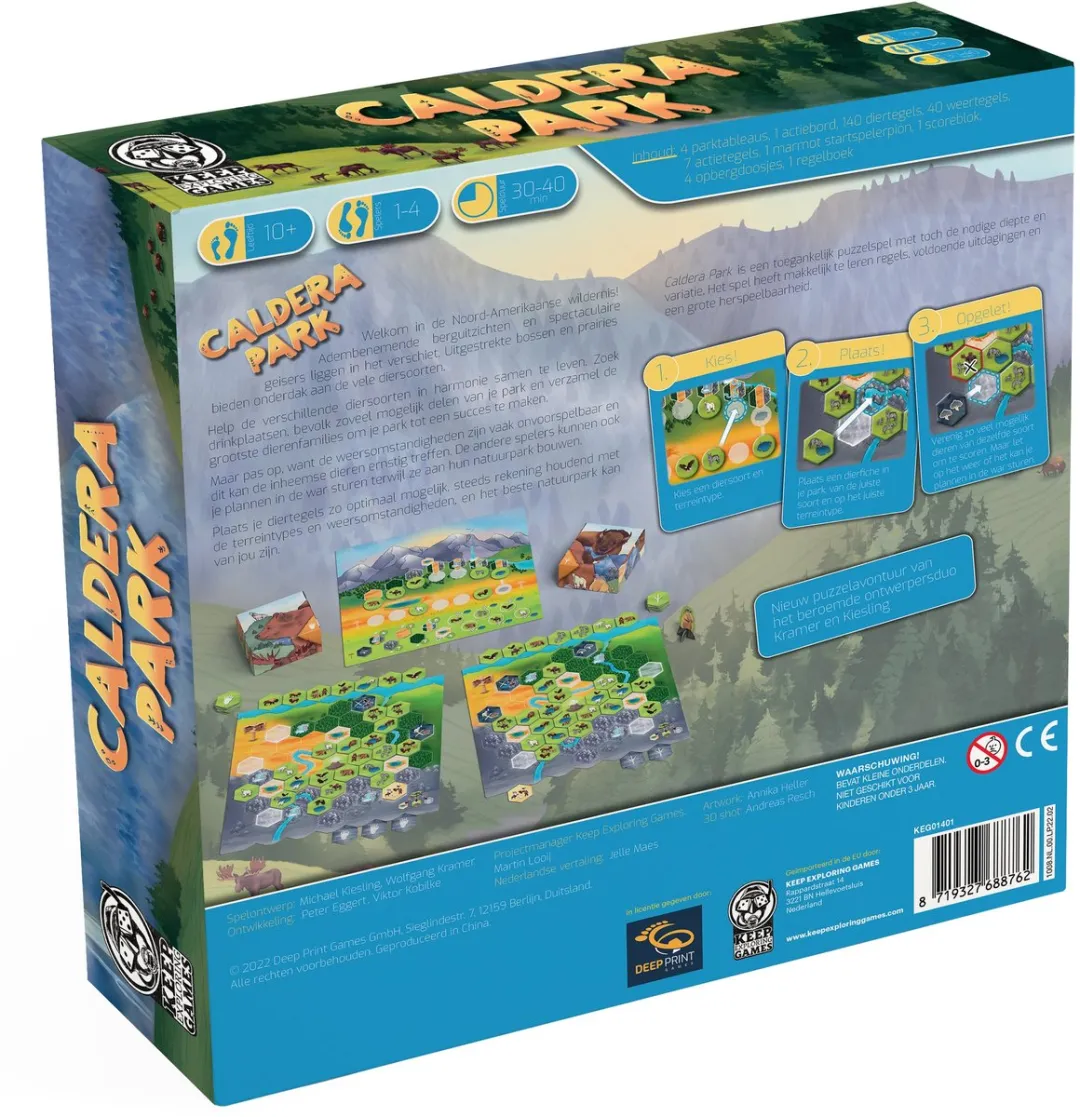 Caldera Park Bordspel KEG01401 - 2-4 Spelers