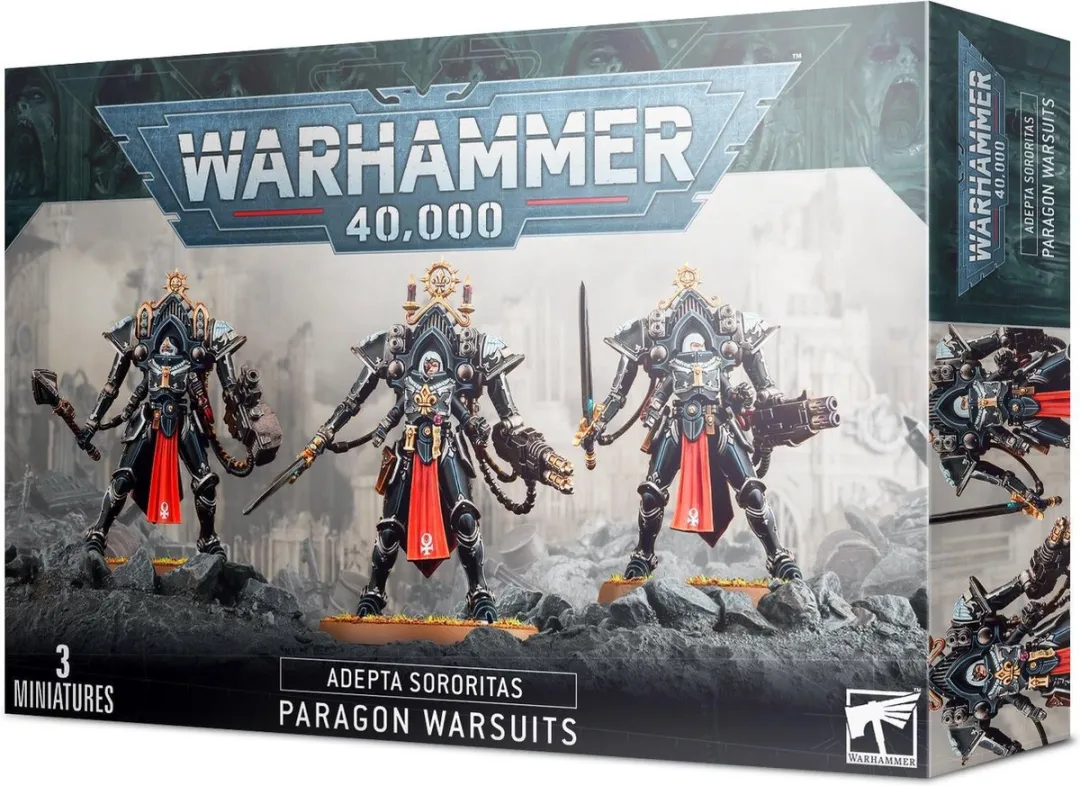 Games Workshop Adepta Sororitas Paragon Warsuits 179-delig