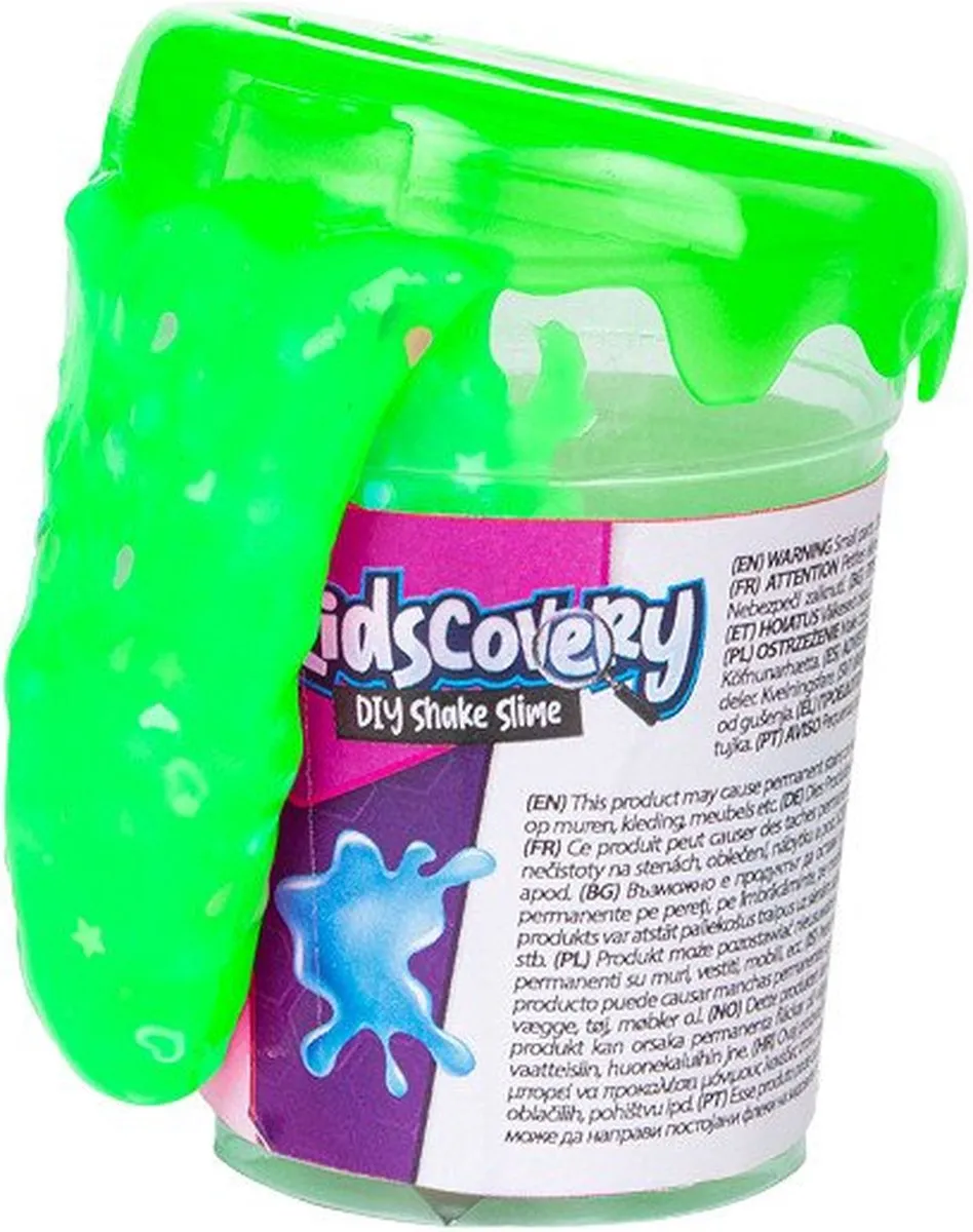 Toi-Toys Kidscovery Confetti Shake Slijm - 12 Stuks