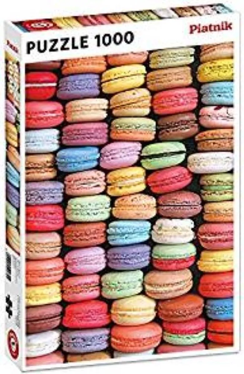 Piatnik Legpuzzel Makronen 1000 Stuks