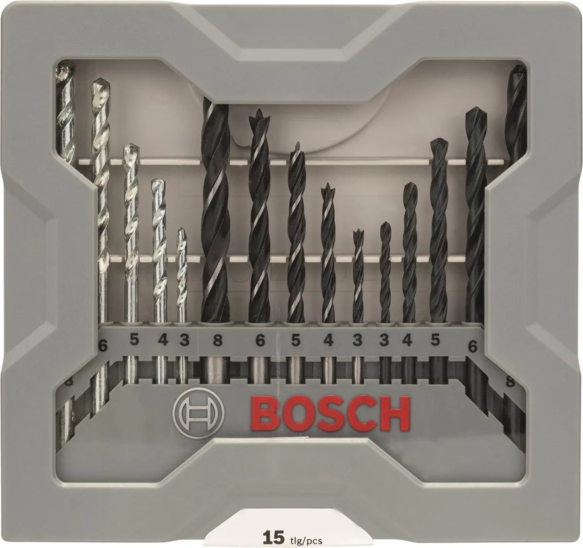 Bosch Borenset 15-delig Metaal/Hout/Steen Ø3-8mm