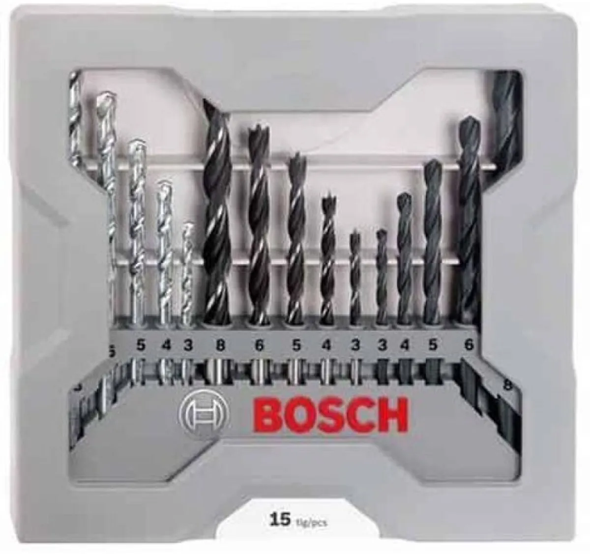 Bosch Borenset 15-delig Metaal/Hout/Steen Ø3-8mm
