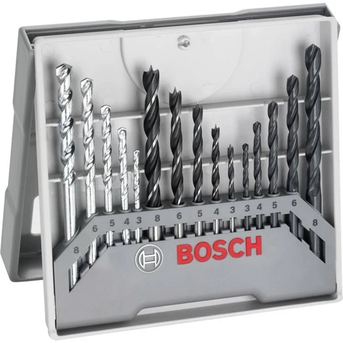 Bosch Borenset 15-delig Metaal/Hout/Steen Ø3-8mm