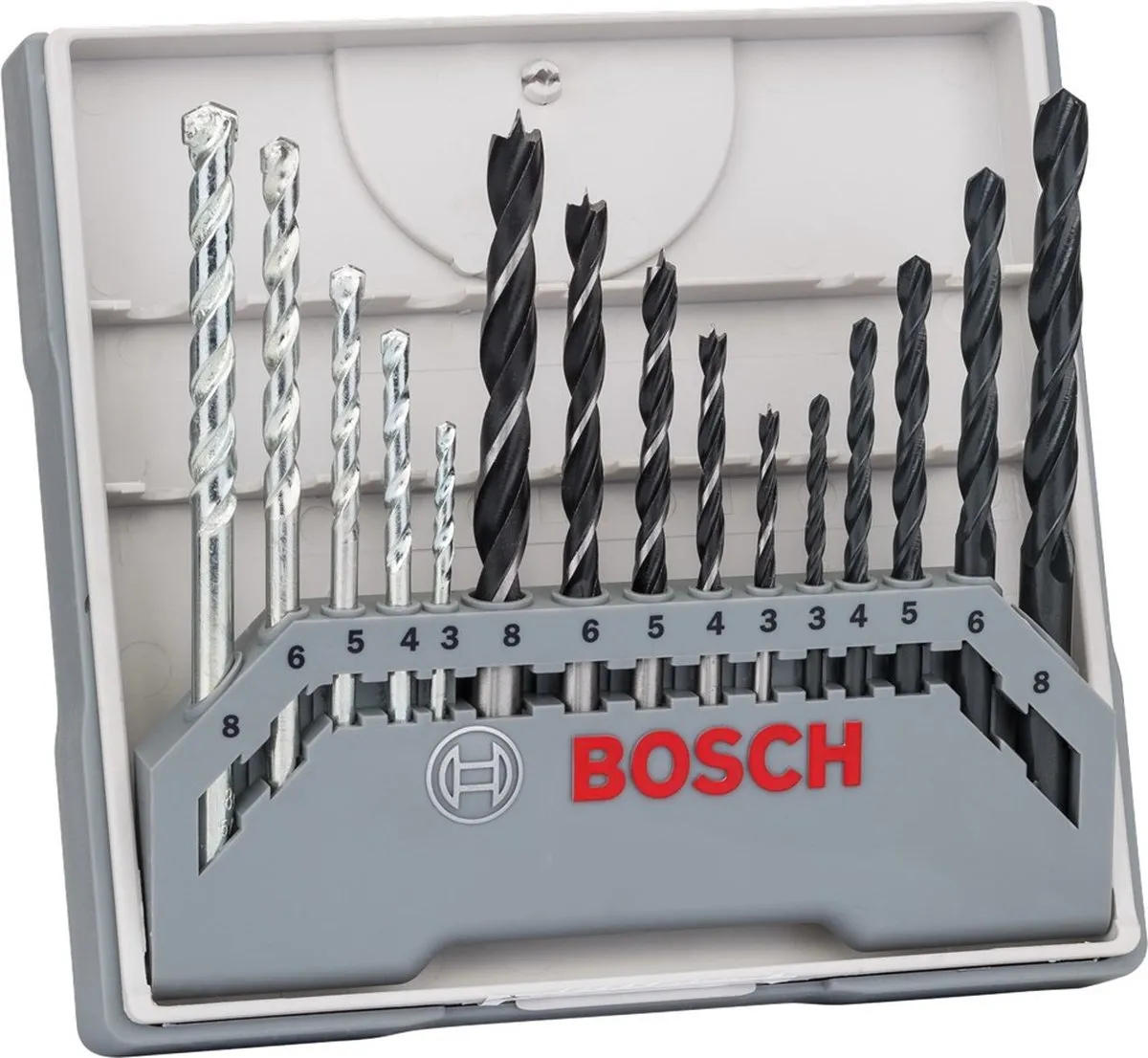 Bosch Borenset 15-delig Metaal/Hout/Steen Ø3-8mm