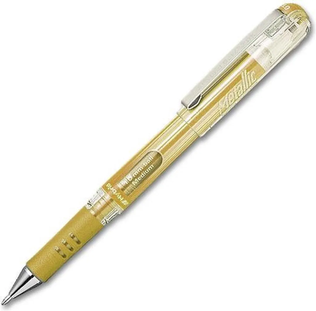 Pentel K-230 Gelpennen Set - 6 Stuks - 25 Vel Papier 200gsm