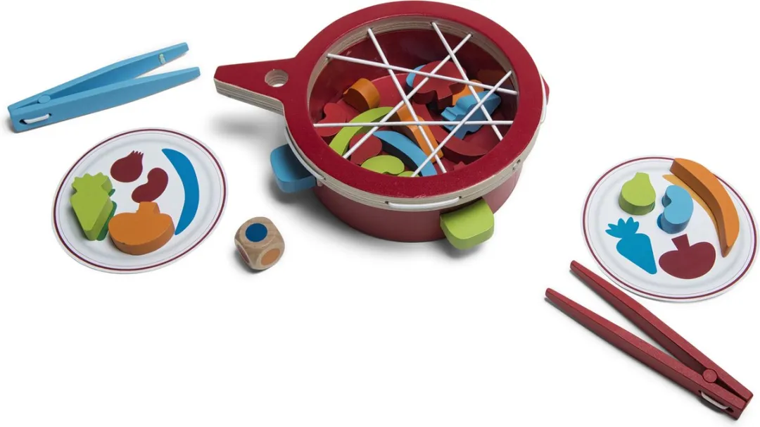 BS Toys Veggie Groentespel - 31-delig - 1 tot 4 spelers