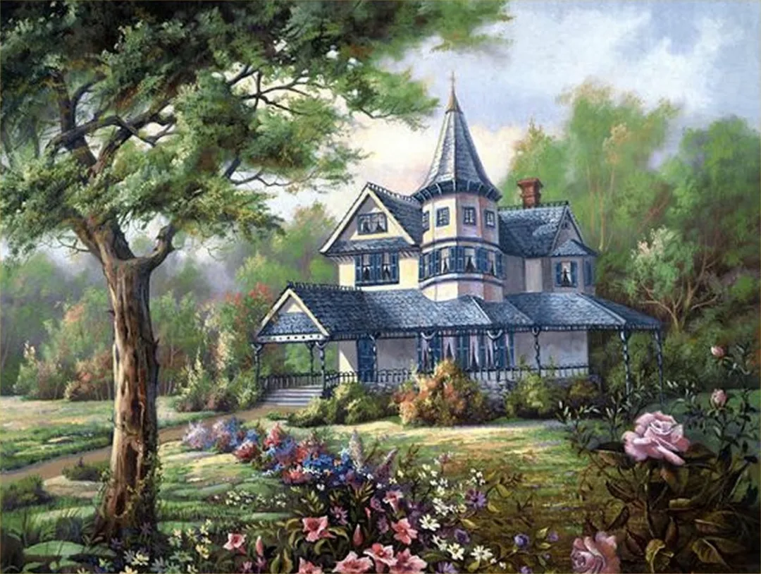 VDTOYS Diamond Painting VDTB177 Villa 2