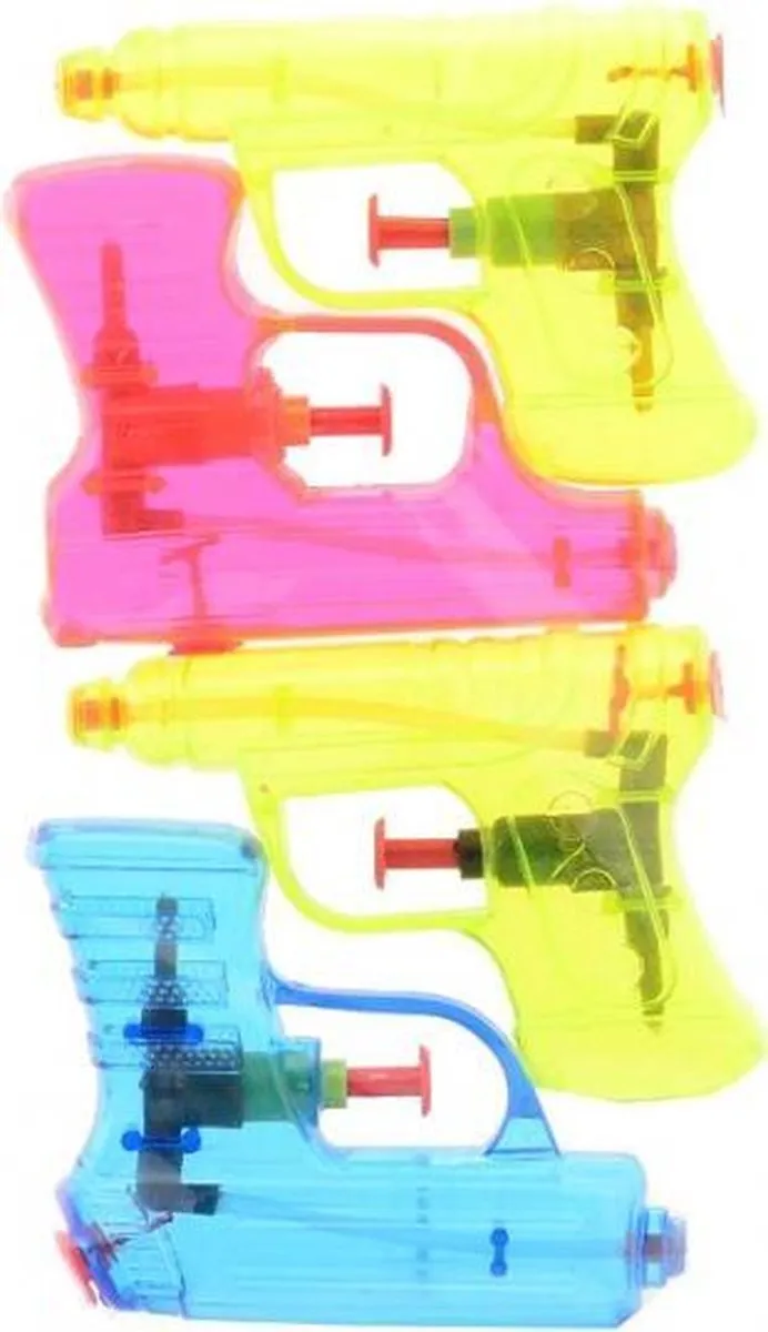 Johntoy Aqua Fun Waterpistoolenset 4 Stuks