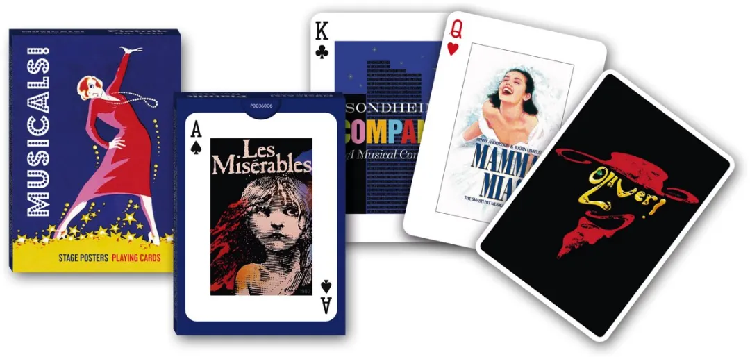 Piatnik Musicals Kaartspel - 6 Spelers - MPN 9001890141010