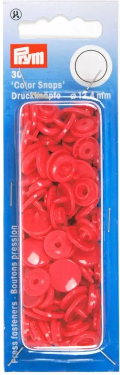 Prym Drukknoop ColorSnaps 12,4mm - Fuchsia - 30 Stuks
