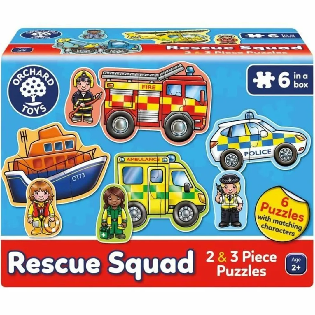 Orchard Toys Reddingsteam Puzzel 6-in-1