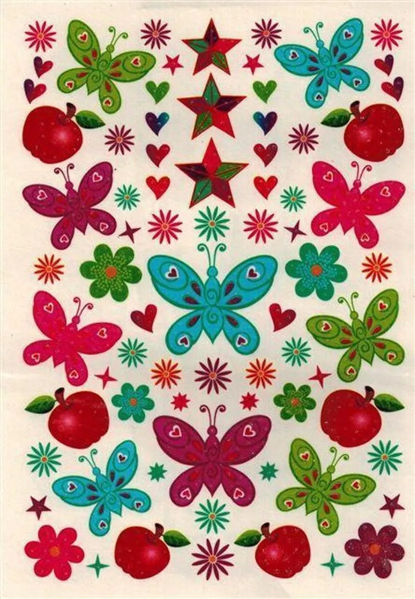 Toi-Toys Tattoo Stickerboek 280 Stuks - Assorti