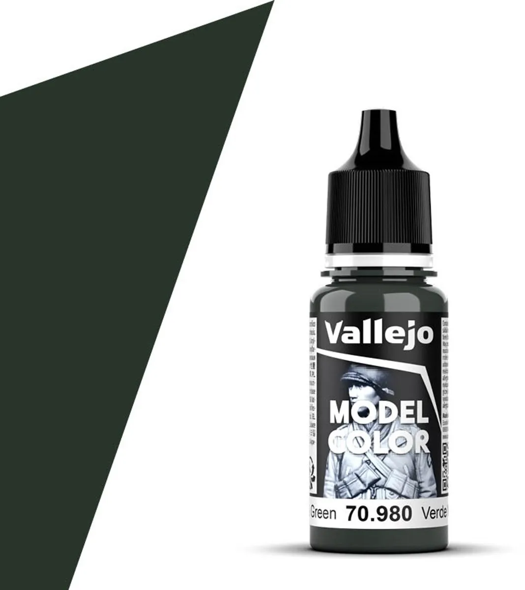 Vallejo Model Color Black Green Acrylverf 17ml