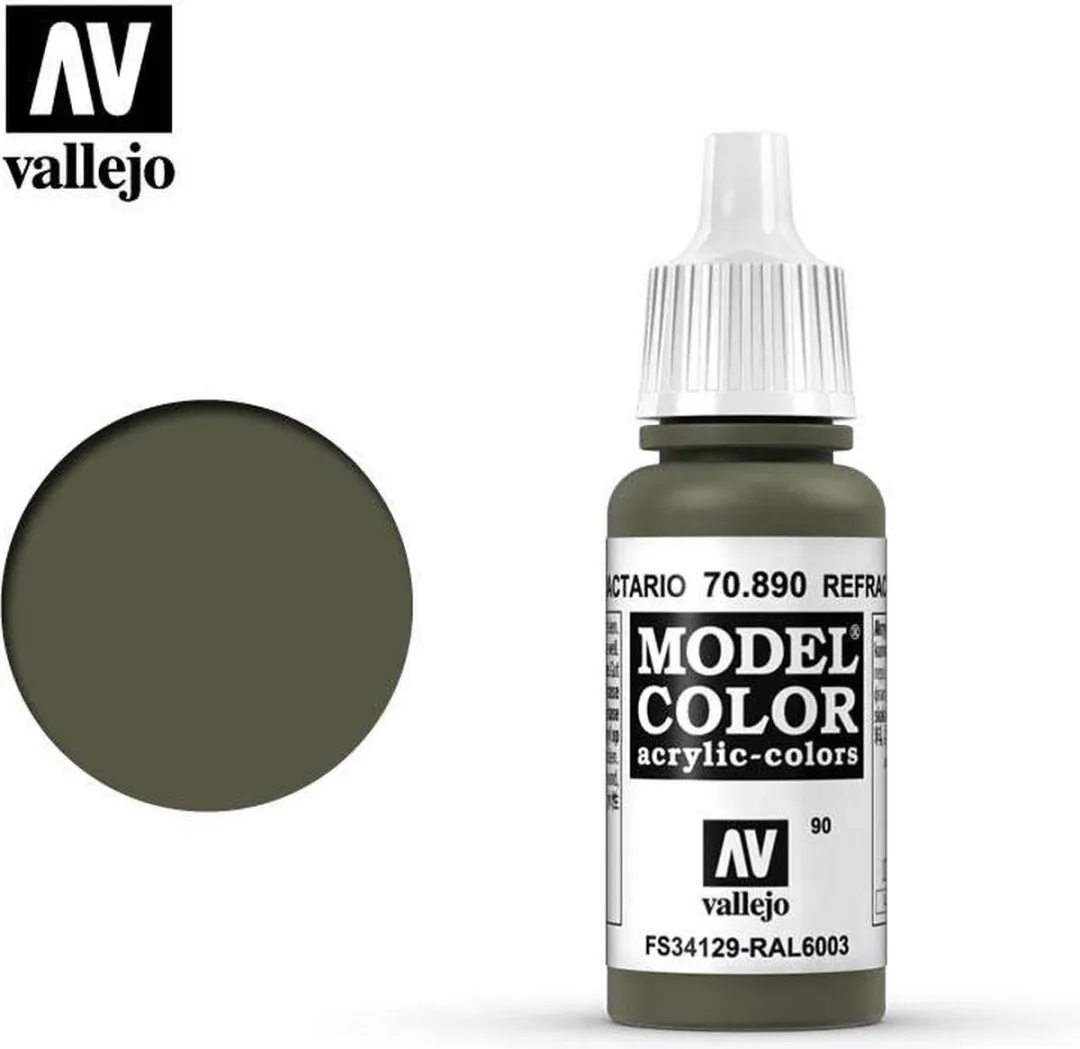 Vallejo Model Color Black Green Acrylverf 17ml