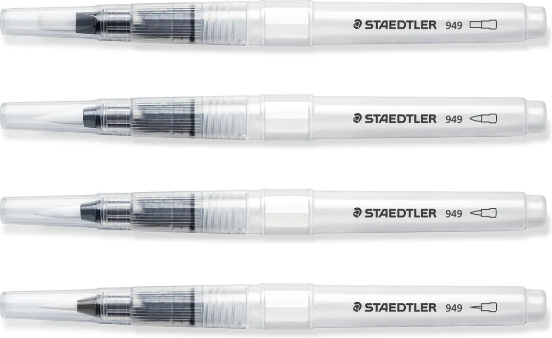 STAEDTLER Design Journey Waterpenselen - 4 Maten
