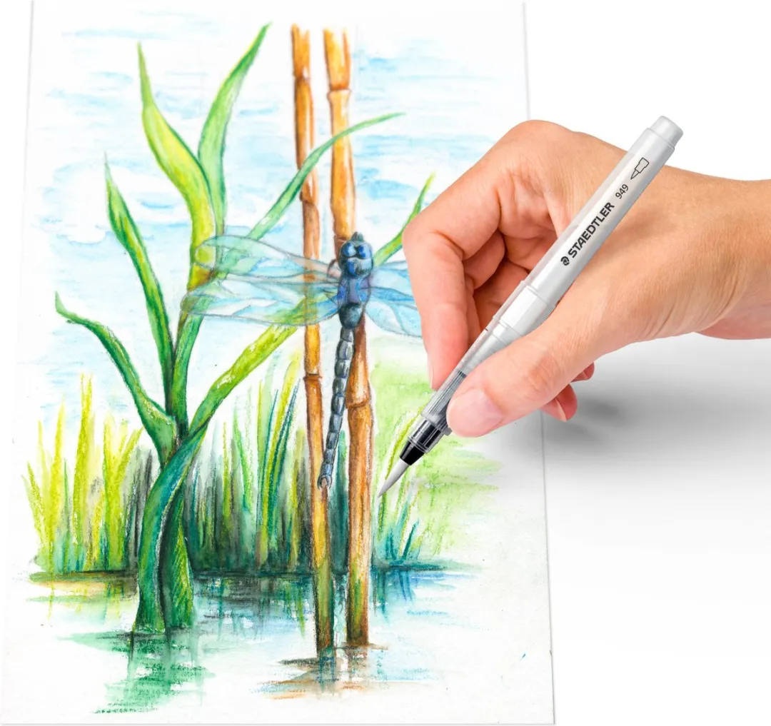 STAEDTLER Design Journey Waterpenselen - 4 Maten