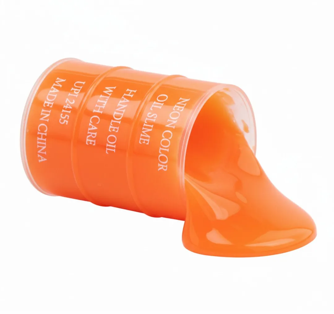 Johntoy Speelslijm Oranje 190g - Horror Slijm
