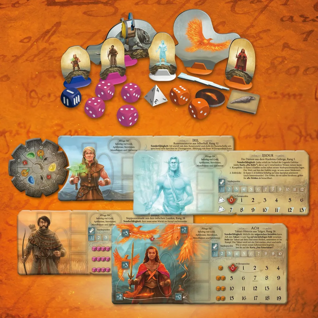 Kosmos Die Legenden von Andor Magische Helden Bordspel - 5-6 Spelers