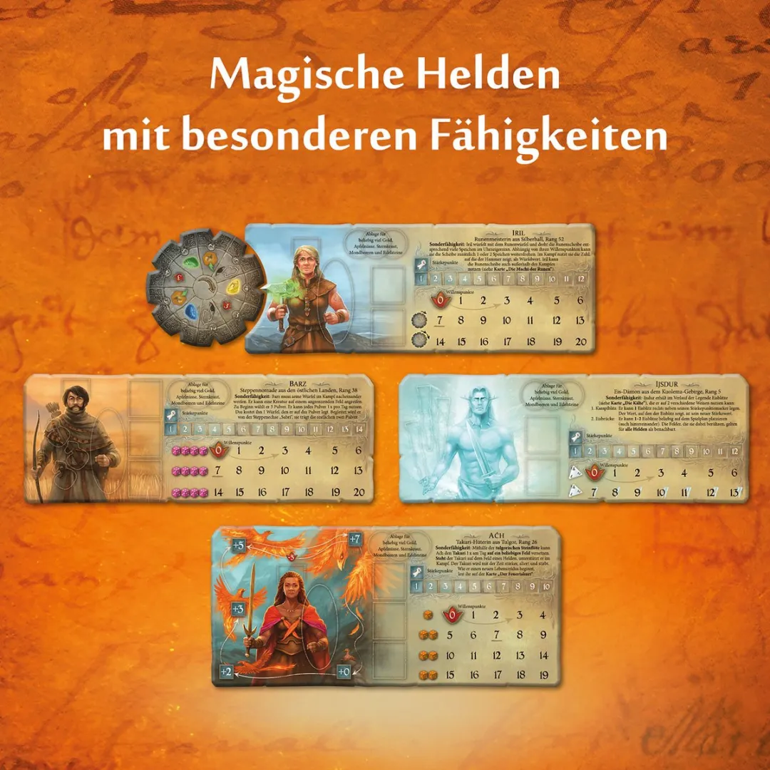 Kosmos Die Legenden von Andor Magische Helden Bordspel - 5-6 Spelers