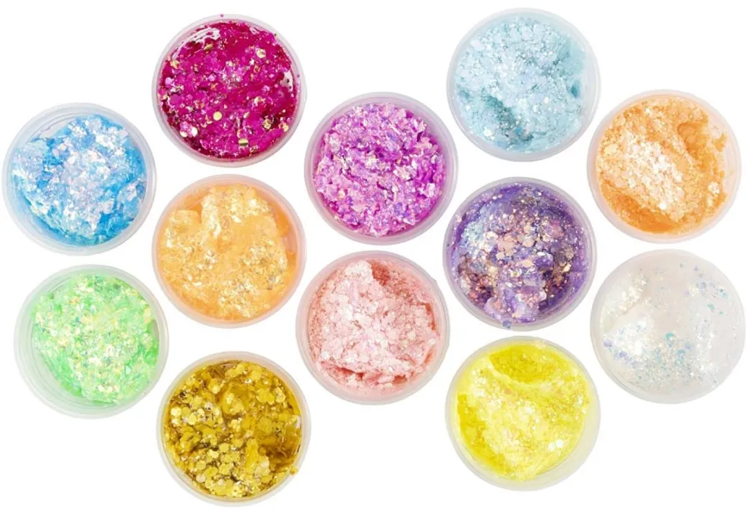 Creativ Company Glitter Clay - 72x20ml - Multicolor