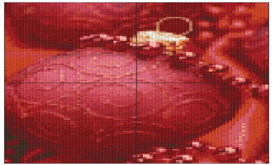 Pixelhobby Kerstrodebal