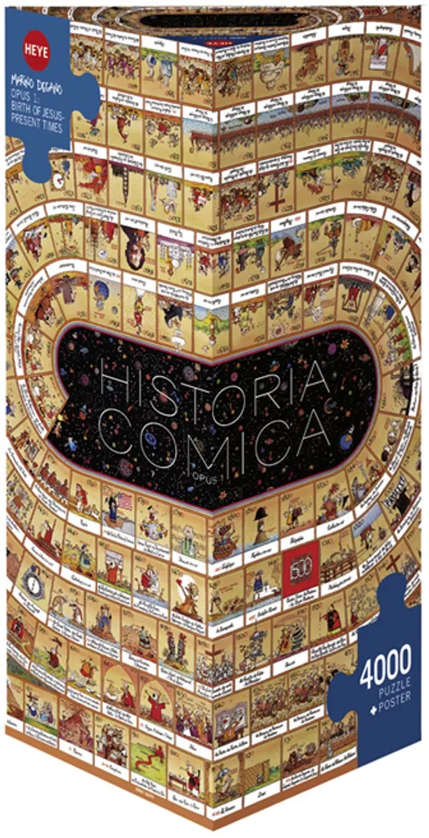 Heye Historia Comica Opus 1 Degano Legpuzzel 4000 Stuks - Multicolor