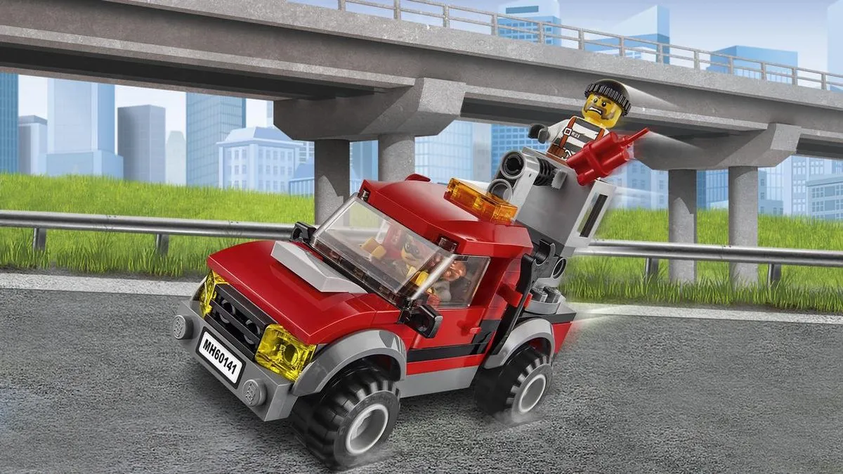 LEGO City Politiebureau 60141 - 7 Minifiguren