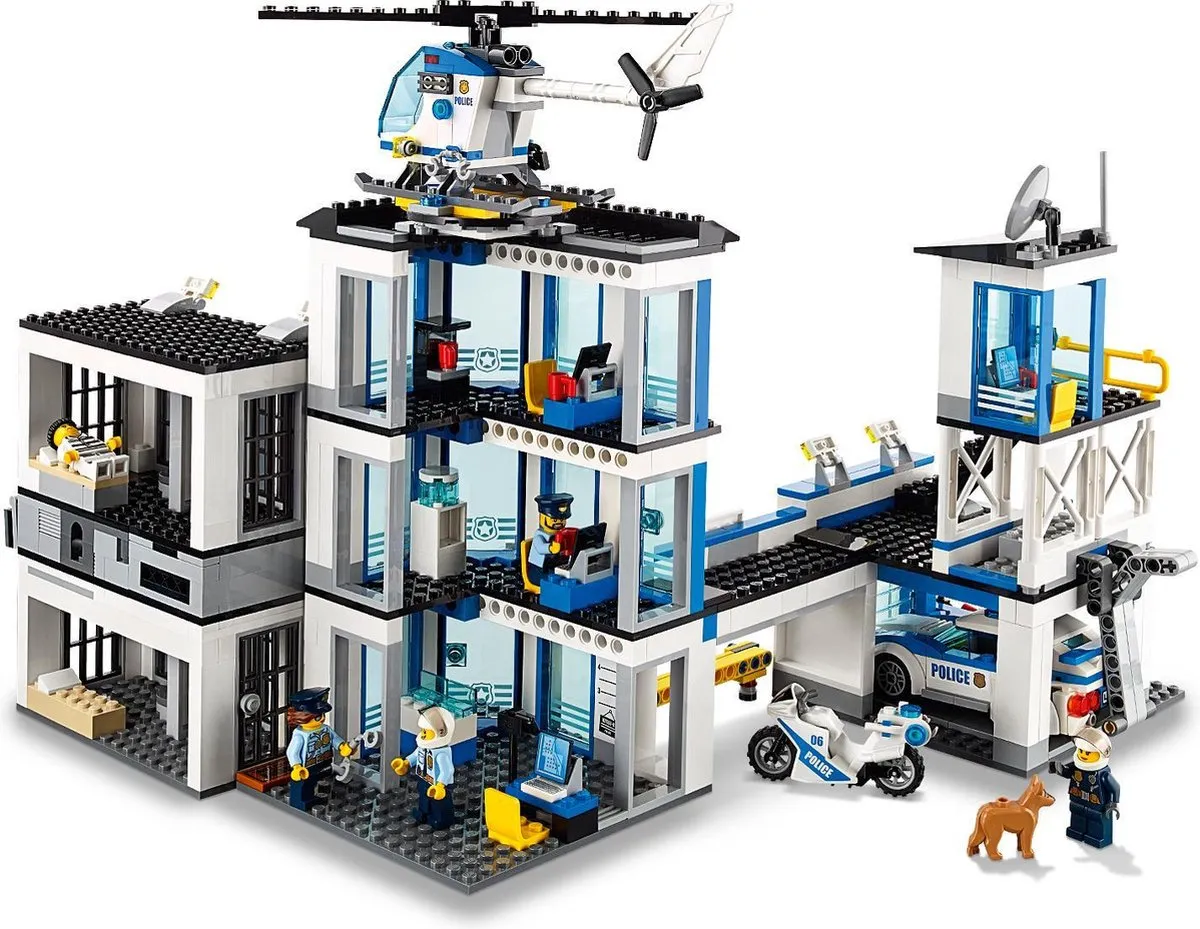 LEGO City Politiebureau 60141 - 7 Minifiguren - afbeelding 6 van 6