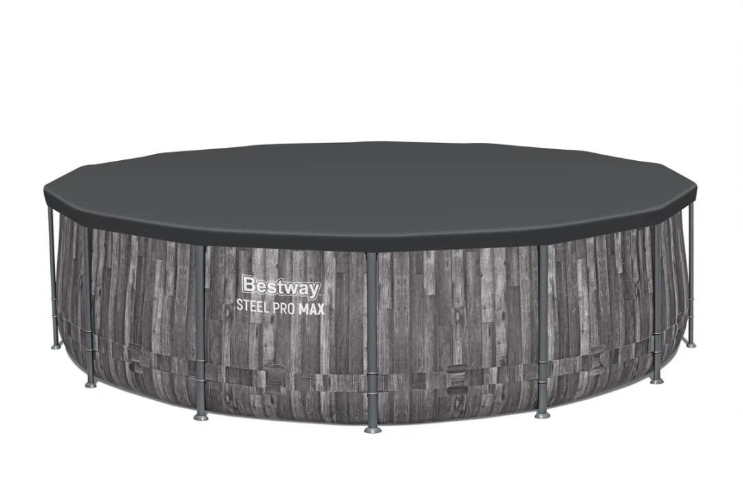 Bestway Steel Pro MAX 5614Z Opzetzwembad - 427cm - 13.030L - Grijs