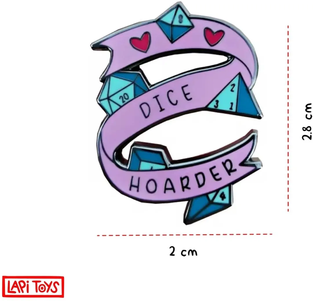 Lapi Toys Dungeons & Dragons Roze Enamel Pin