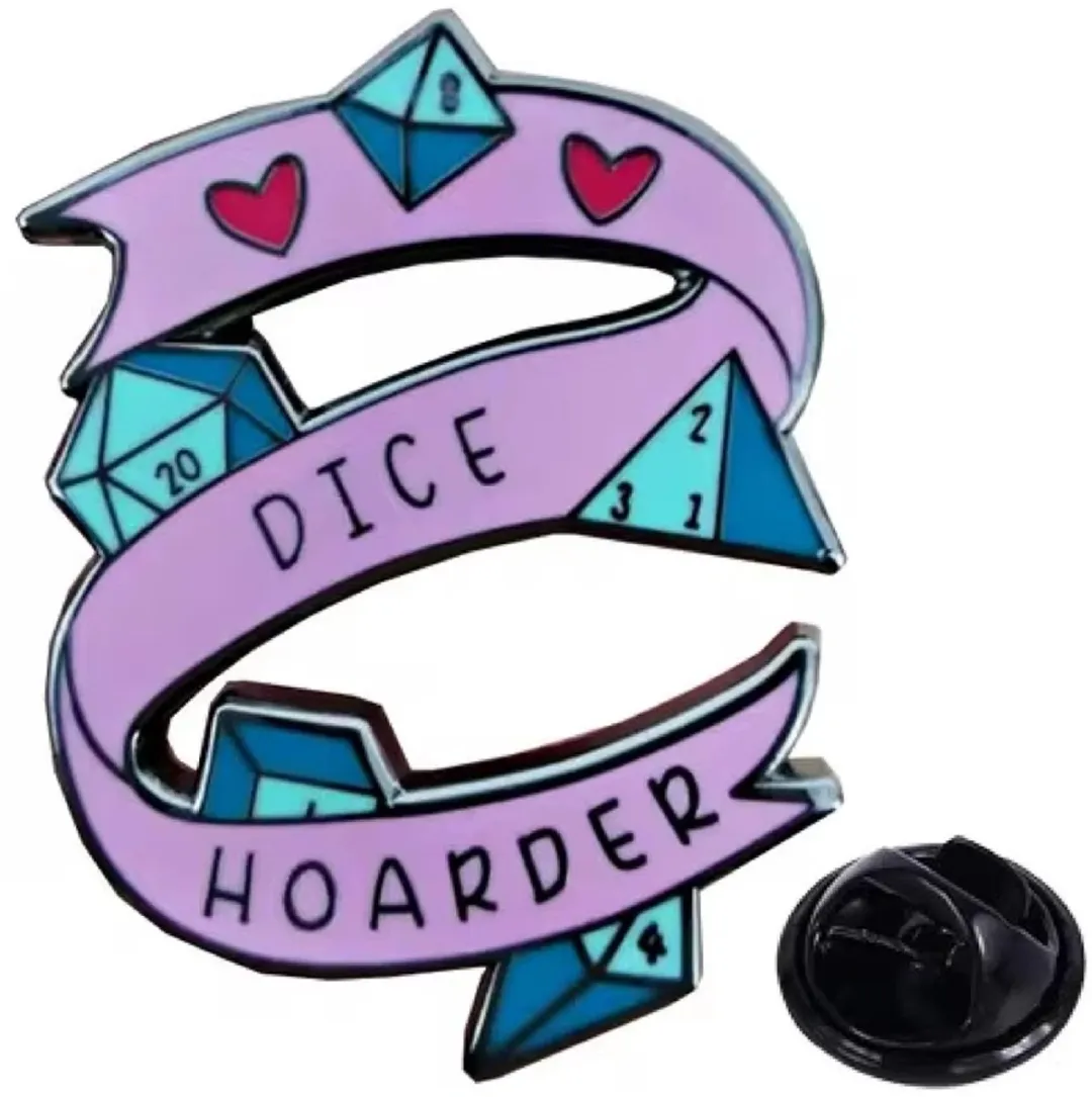 Lapi Toys Dungeons & Dragons Roze Enamel Pin