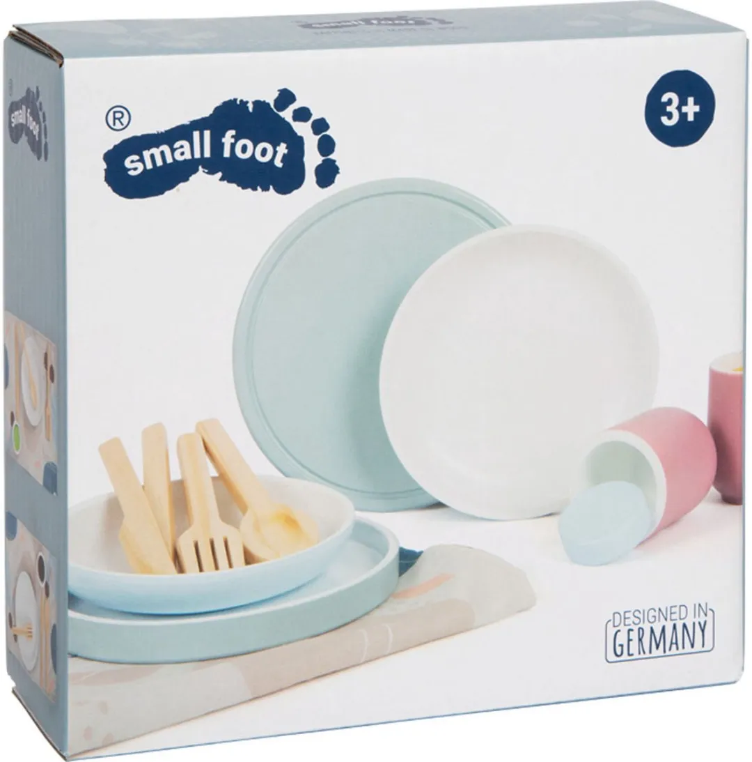 Small Foot Houten Bestekset 18-delig - Multicolor