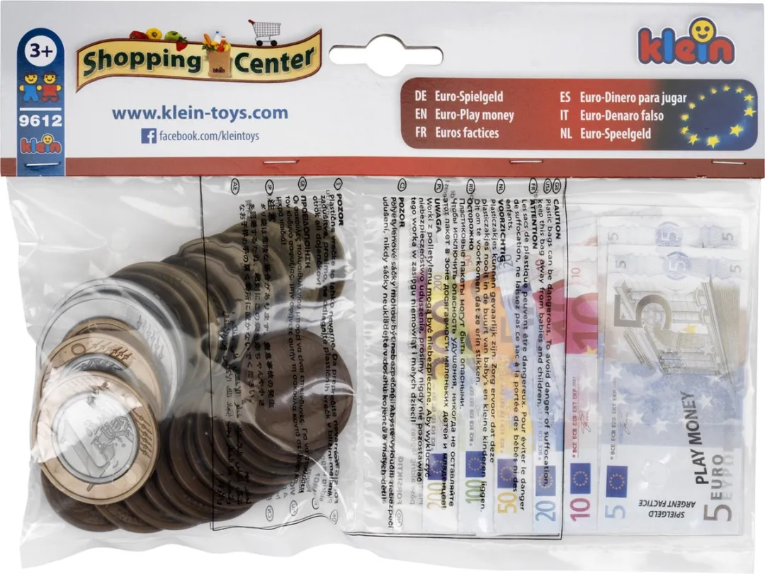 Klein Toys Euro Speelgeld Set