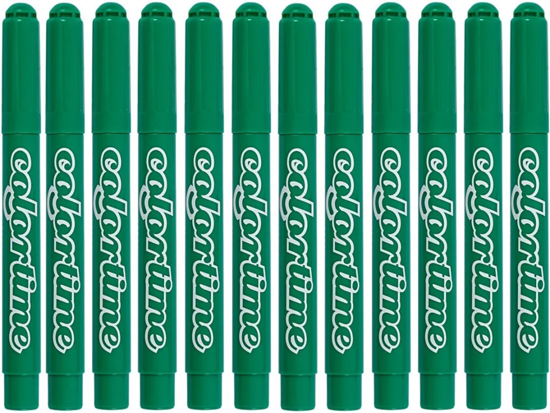 Colortime Stiften 5mm Helder Blauw - 12 Stuks