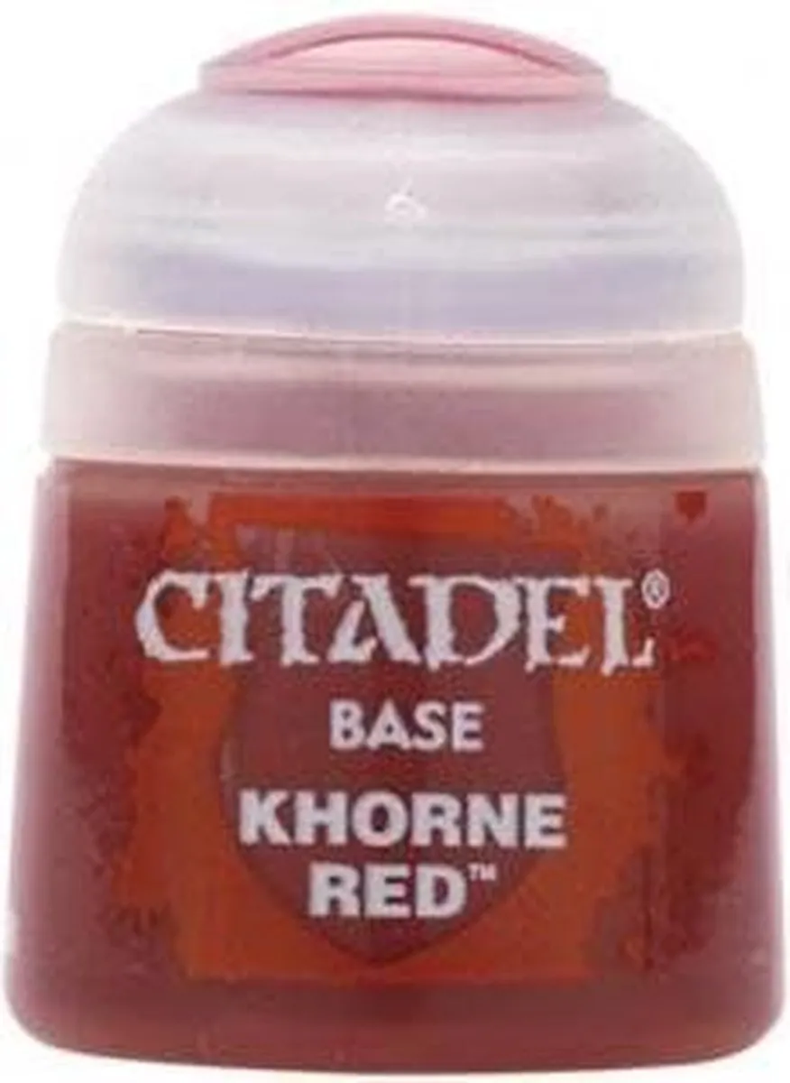 Warhammer Citadel Base Khorne Red