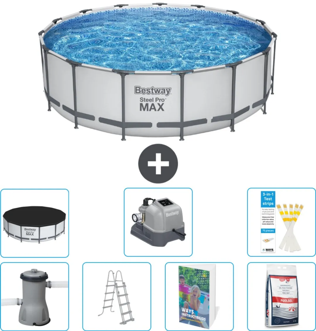 Bestway Steel Pro MAX Zwembad 457x122cm
