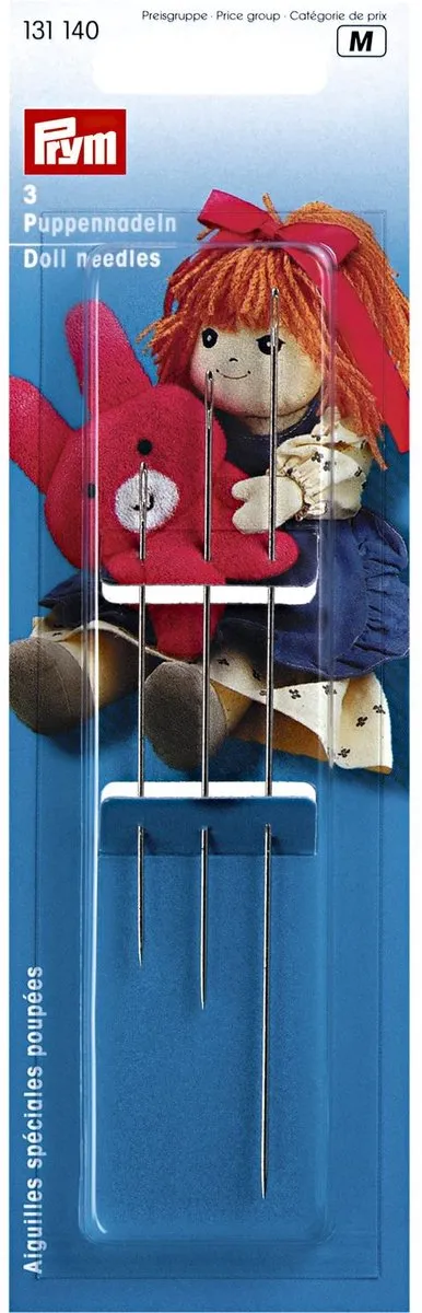 Prym Poppennaalden - Zilver - 3 Stuks