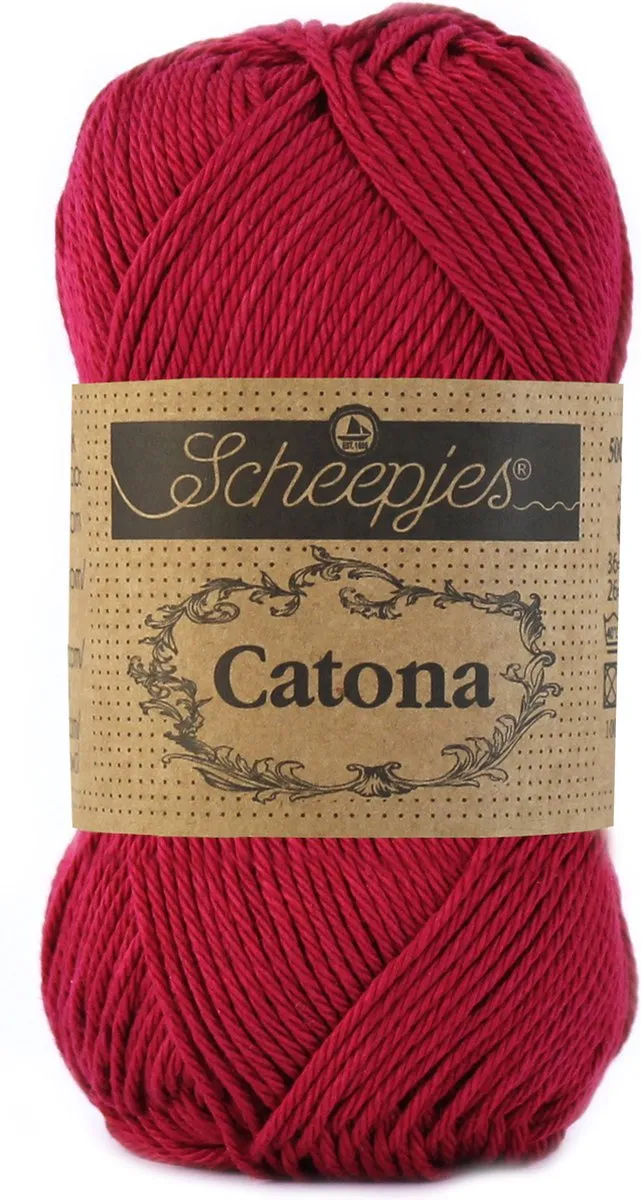 Scheepjes Catona 25g - 517 Ruby