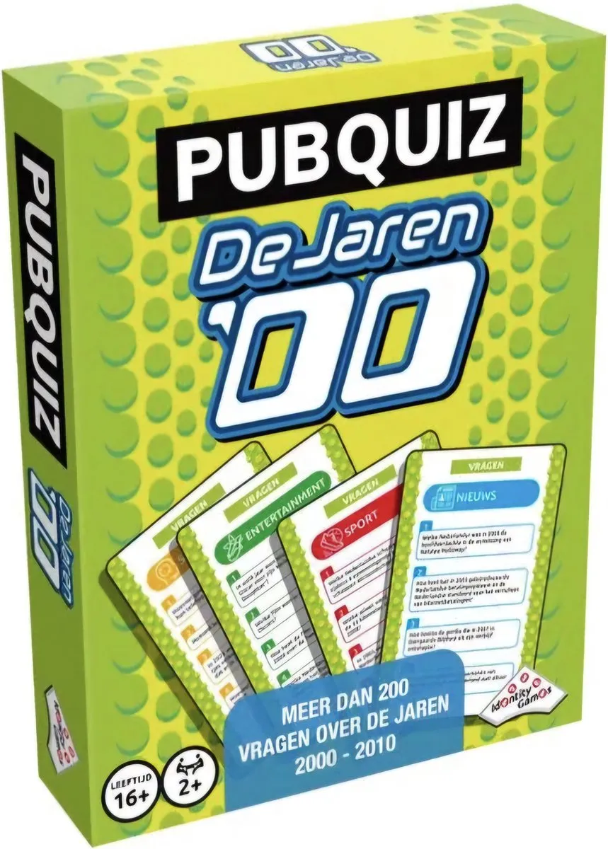 Identity Games Pubquiz De Jaren'00