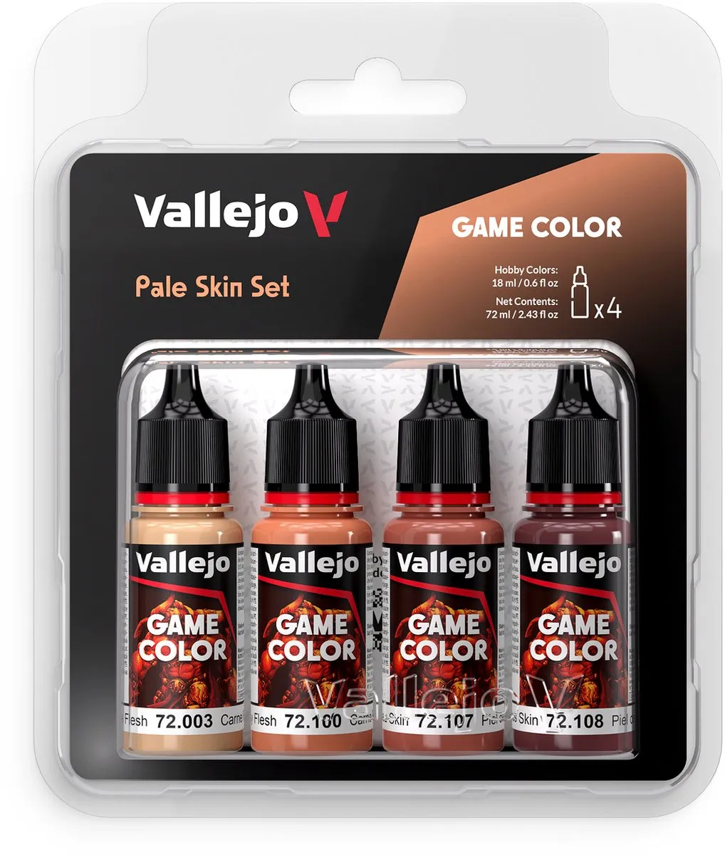 Vallejo Game Color Pale Skin Acrylverfset