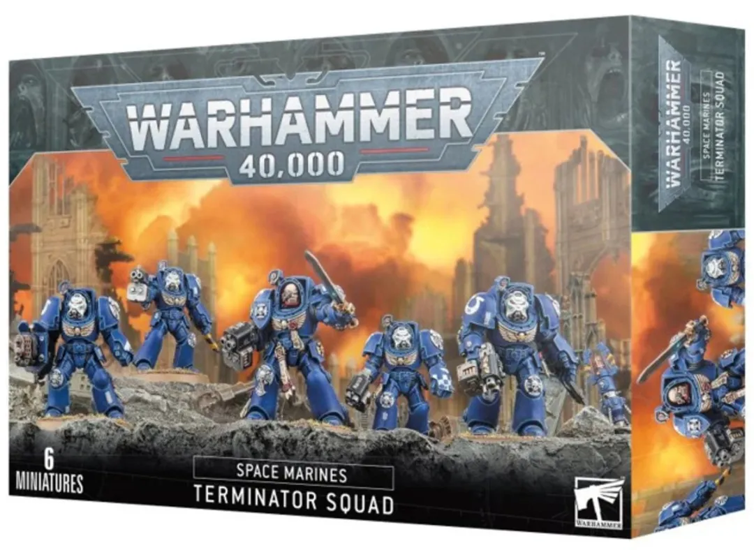 Warhammer Space Marines Terminator Squad 48-90