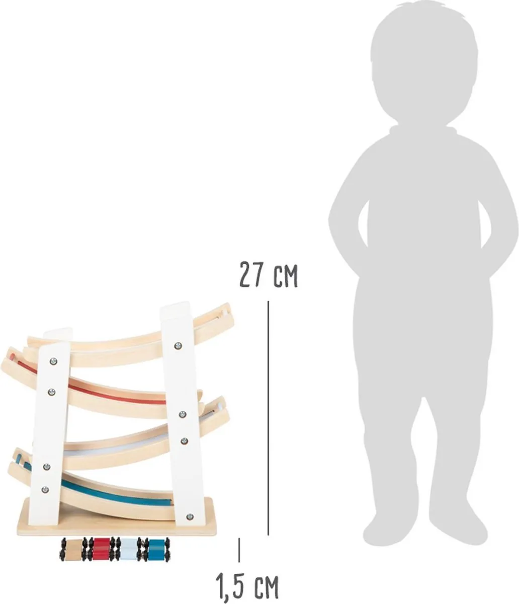 Small Foot Houten Autobaan 11873 - 4 Auto's