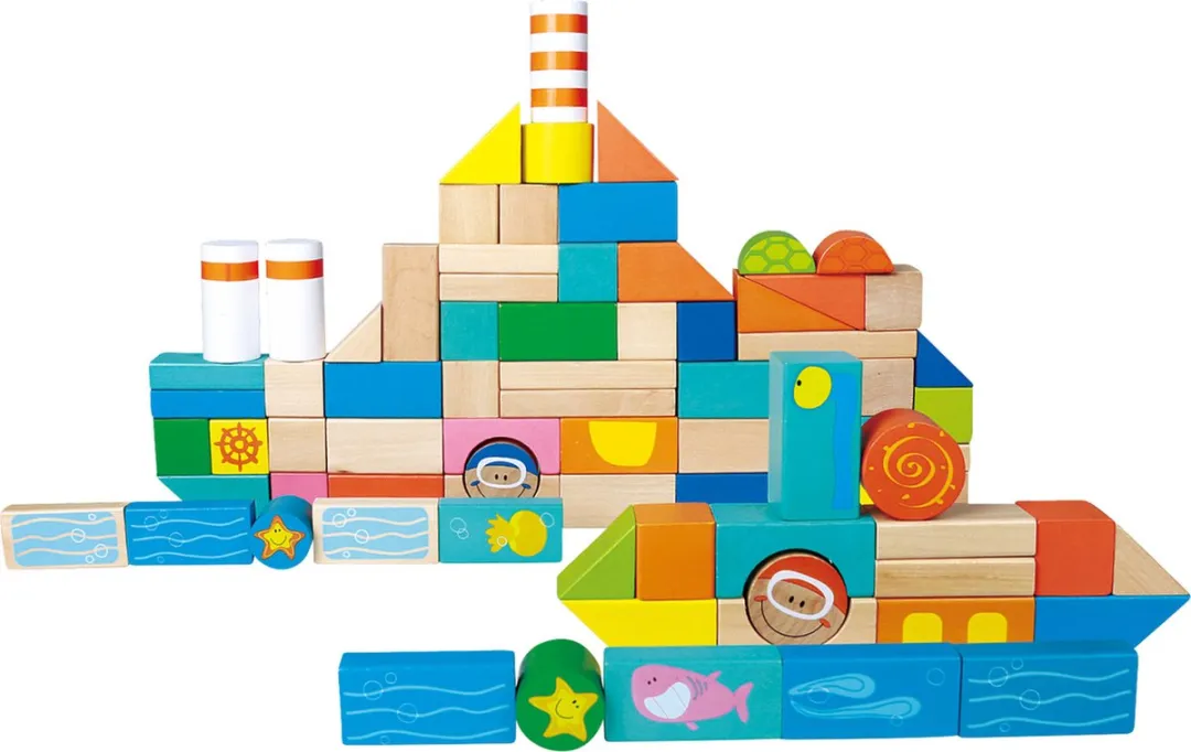Small Foot Houten Bouwstenen Onderwaterwereld