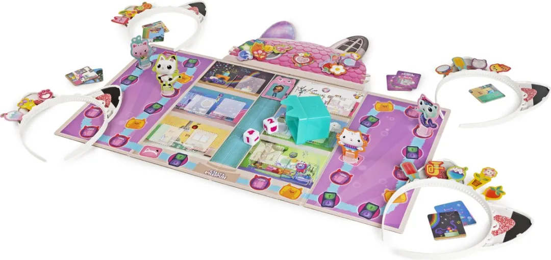 Spin Master Gabby's Poppenhuis Bordspel 6065769 - 2+ Spelers