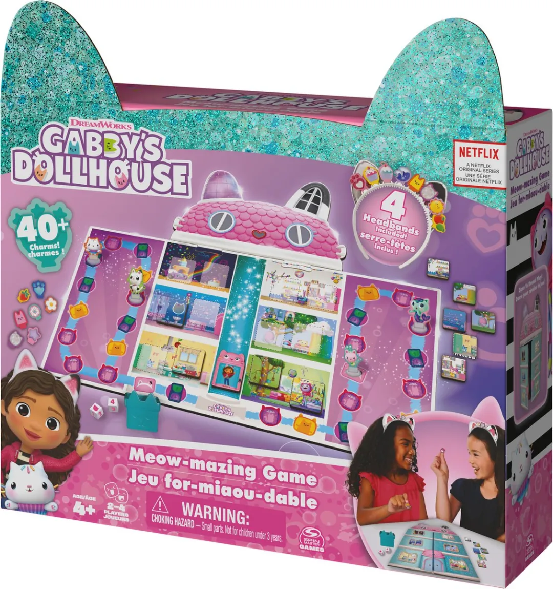 Spin Master Gabby's Poppenhuis Bordspel 6065769 - 2+ Spelers