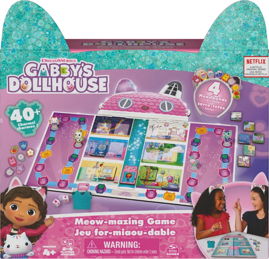 Spin Master Gabby's Poppenhuis Bordspel 6065769 - 2+ Spelers